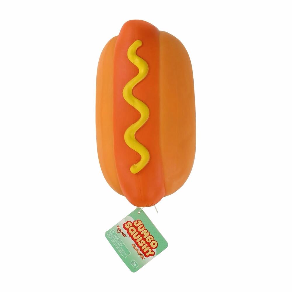 🔥Hot Dog Jumbo Squishy Toy BNWT🔥